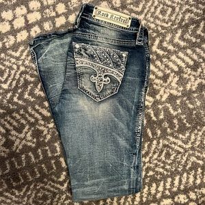 Rock Revival Fenna Bootcut Jeans Size 27
